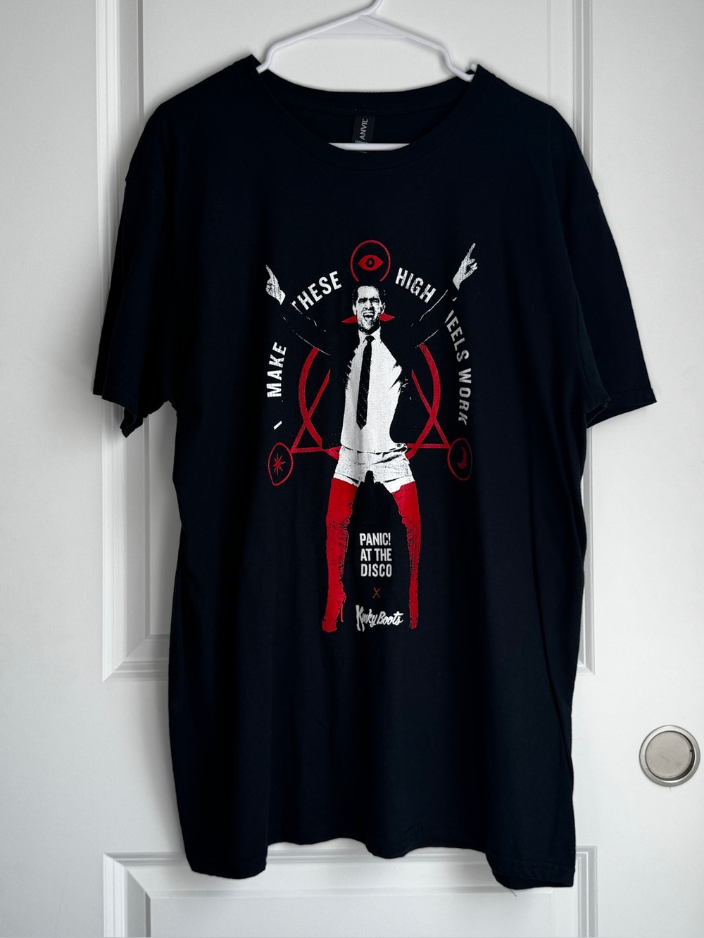 Limited Edition Panic at the Disco black graphic tee size XL